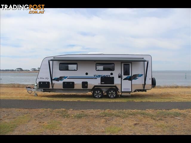 2019 23ft BLUE SKY TUSCANY ENSUITE CARAVAN