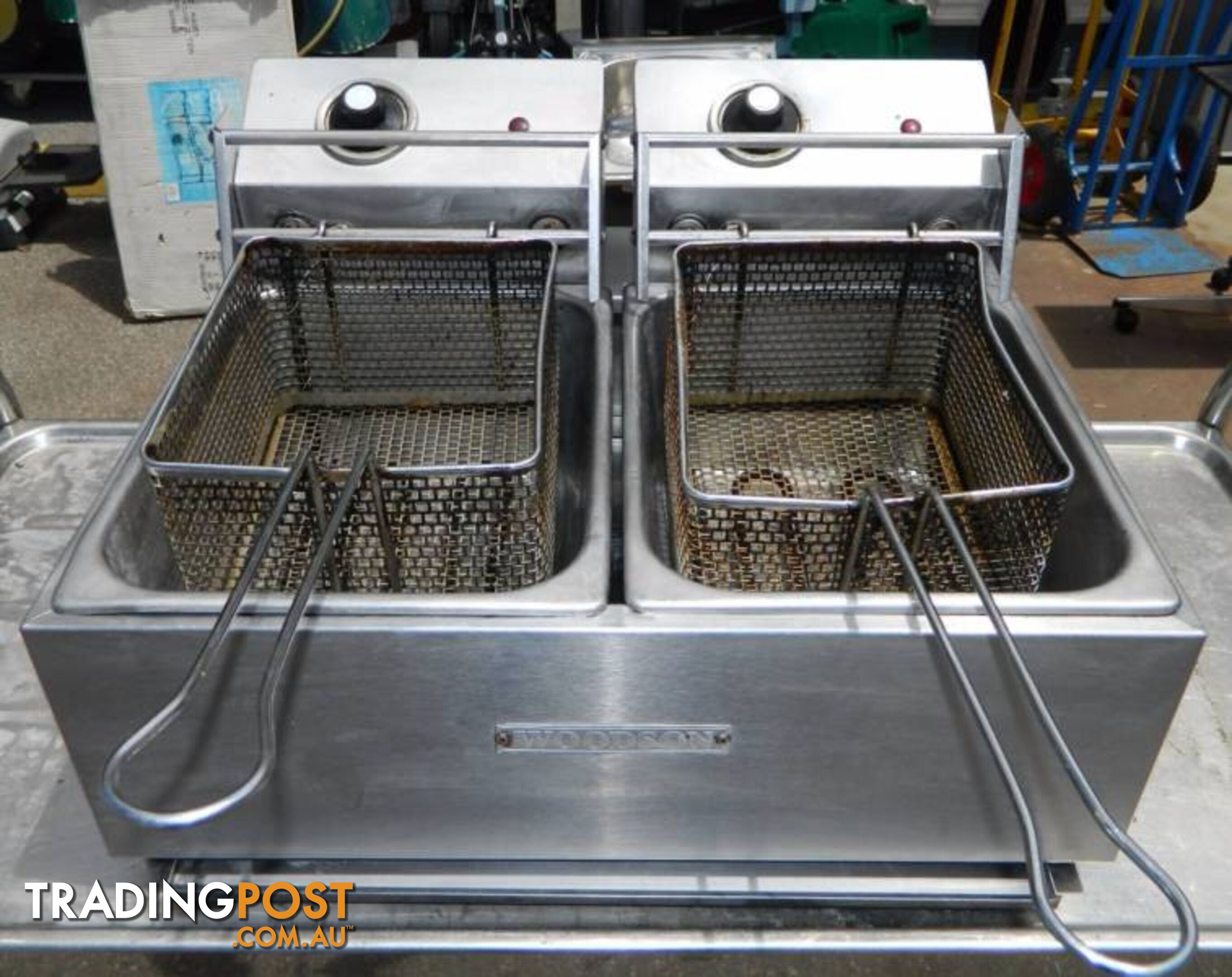 Woodson Double Basket Commercial Deep Fryer