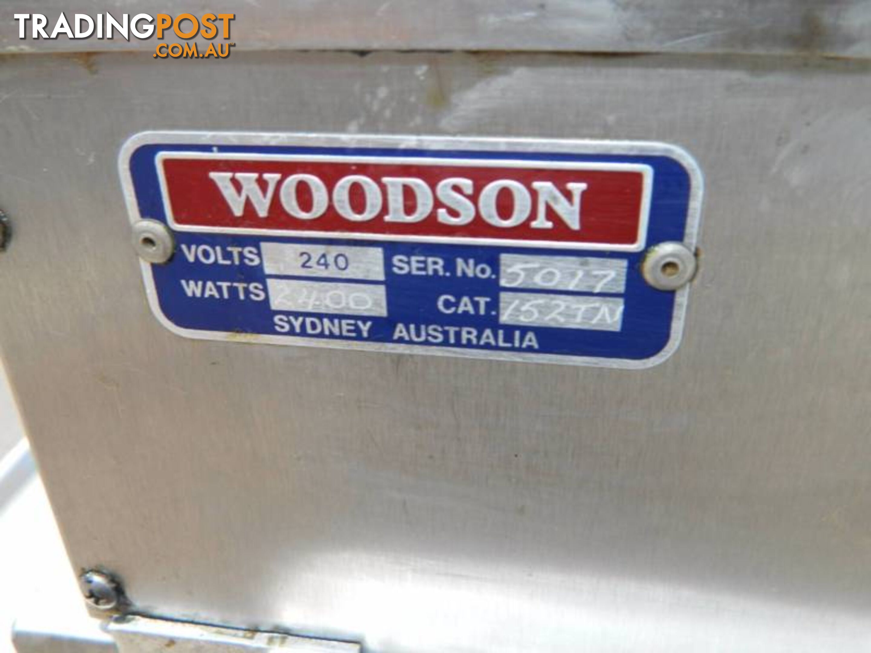 Woodson Double Basket Commercial Deep Fryer