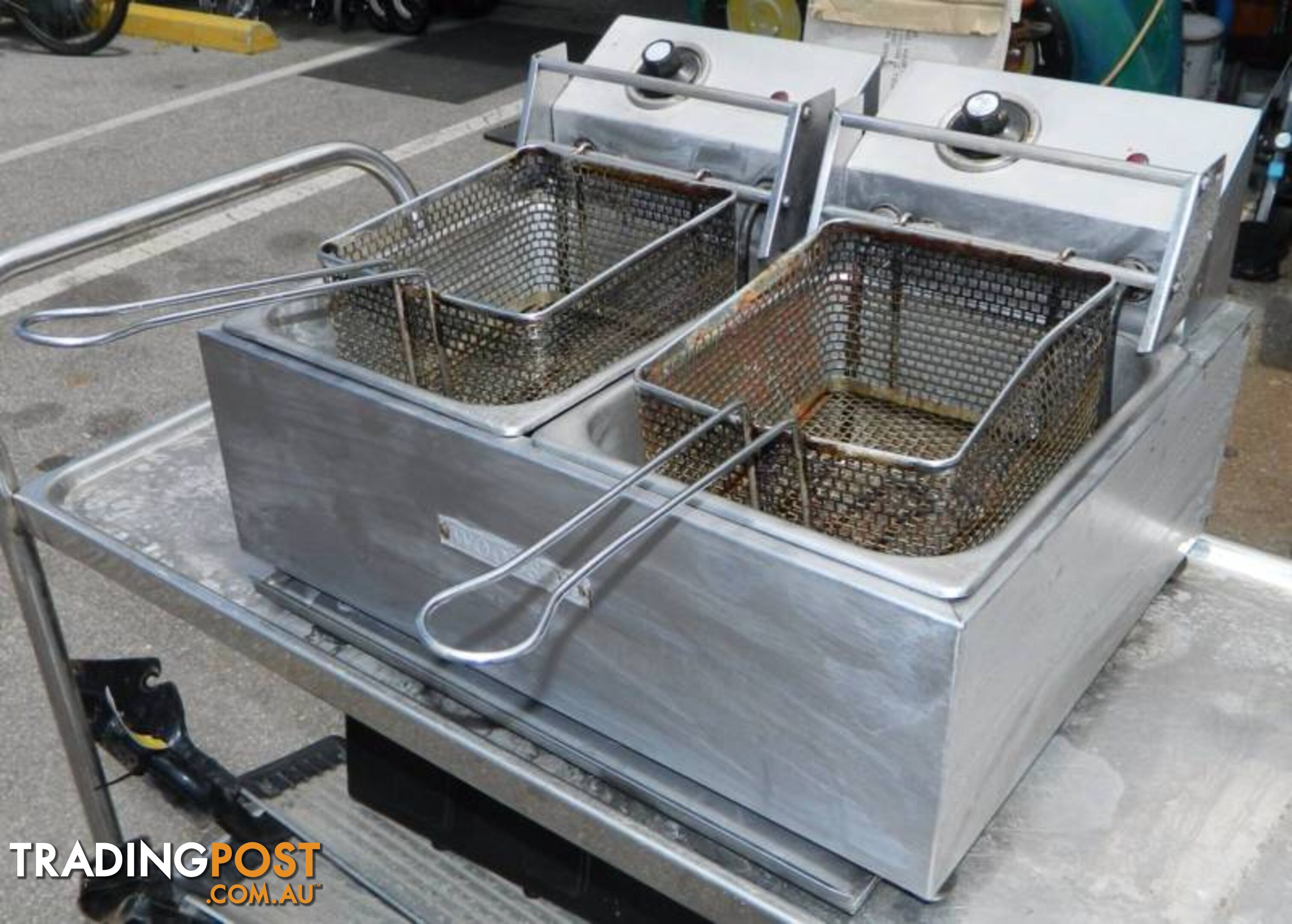 Woodson Double Basket Commercial Deep Fryer