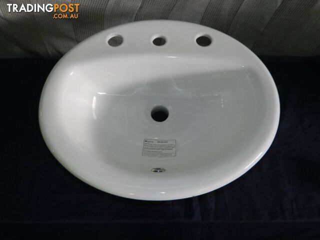 Seima Ceramic Hand Basin with tap and faucet cutouts !!!