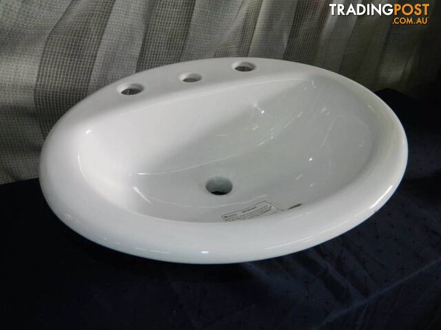Seima Ceramic Hand Basin with tap and faucet cutouts !!!