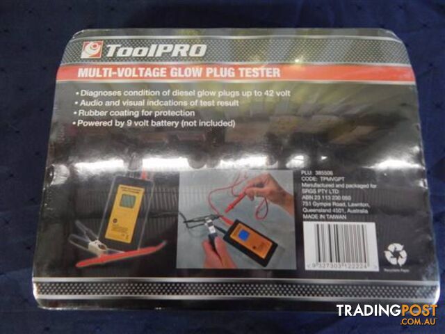 Brand New ToolPro Multi Voltage Glow Plug Tester !!! - photo 2 of 2