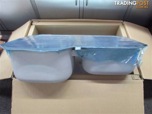 Brand New In Box Undermount Stainless Steel Double Bowl Sink !!! - photo 3 of 4