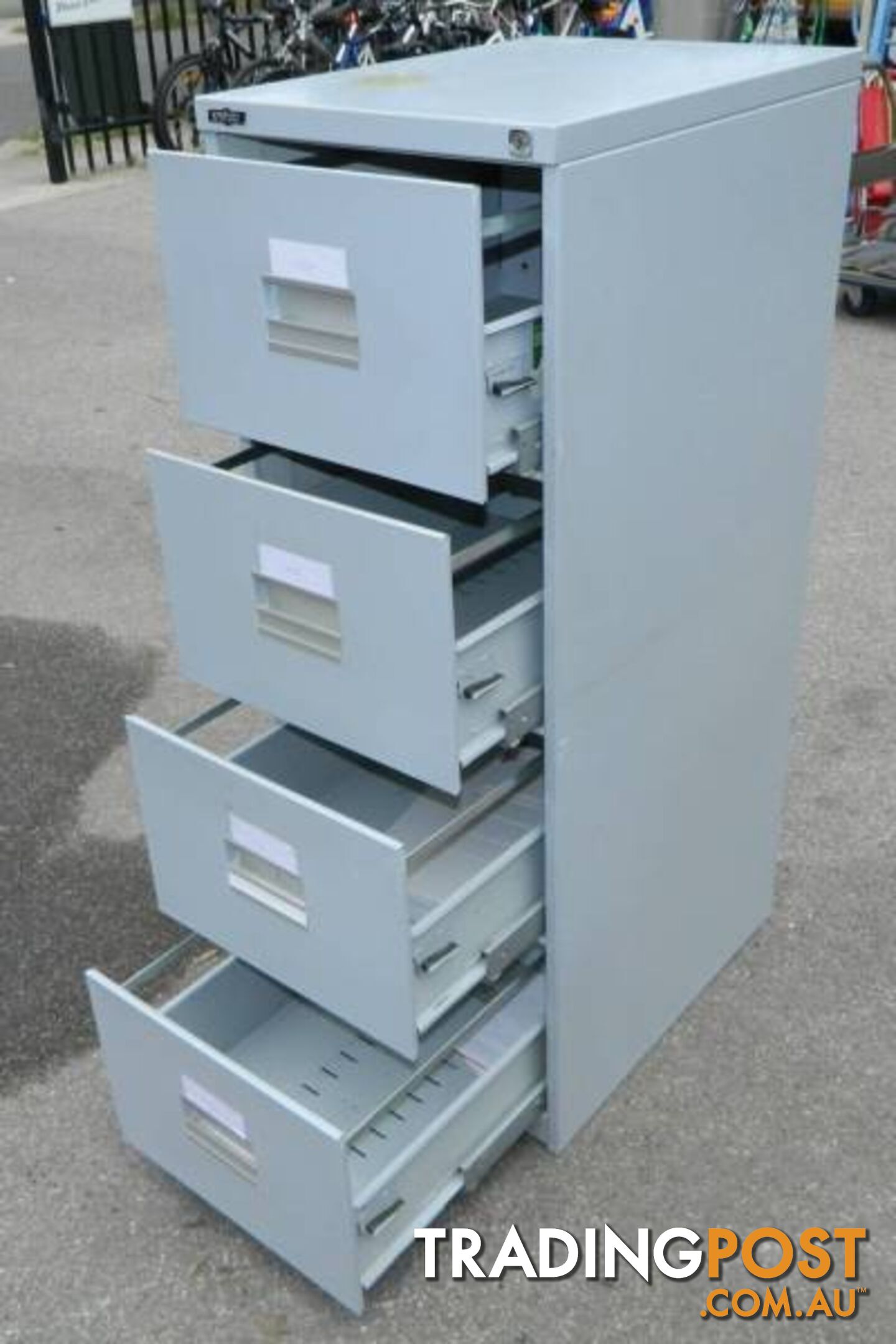 Solid 4 Drawer Office Filing Cabinet !!!