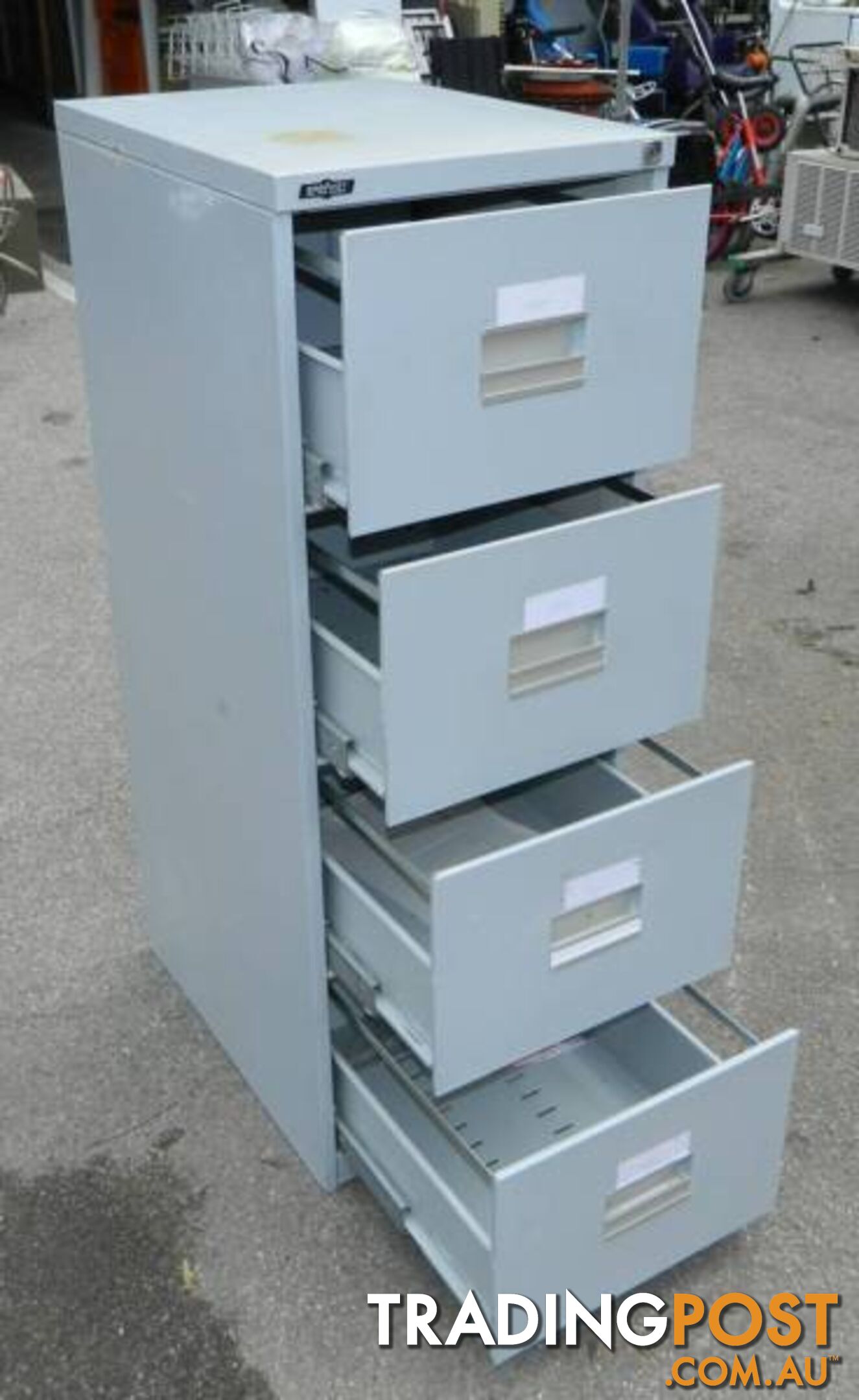 Solid 4 Drawer Office Filing Cabinet !!!