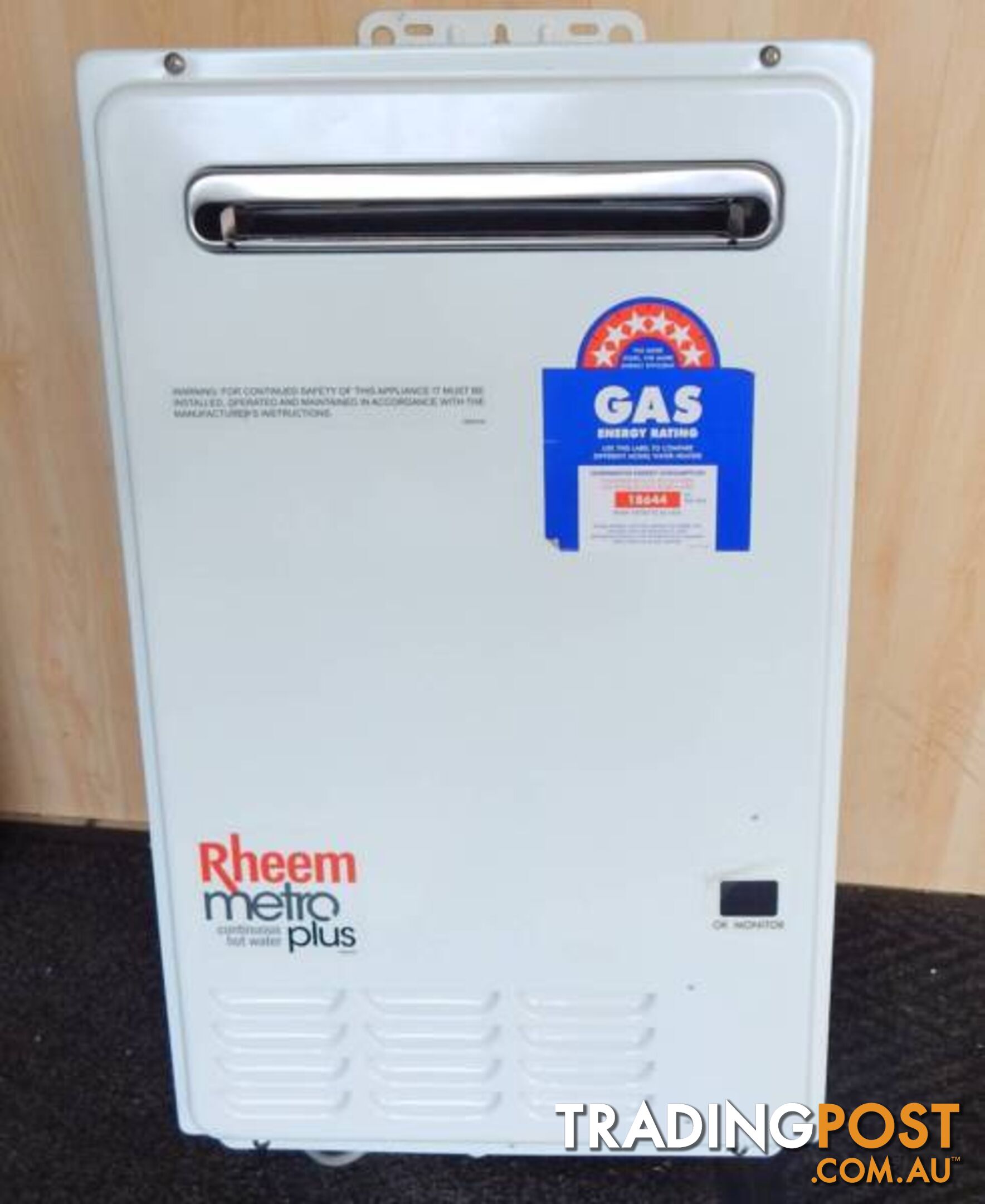 Rheem Metro Plus Gas Hot Water System