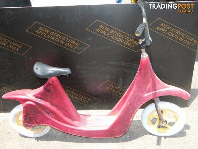 Vintage Retro Fiberglass Scooter