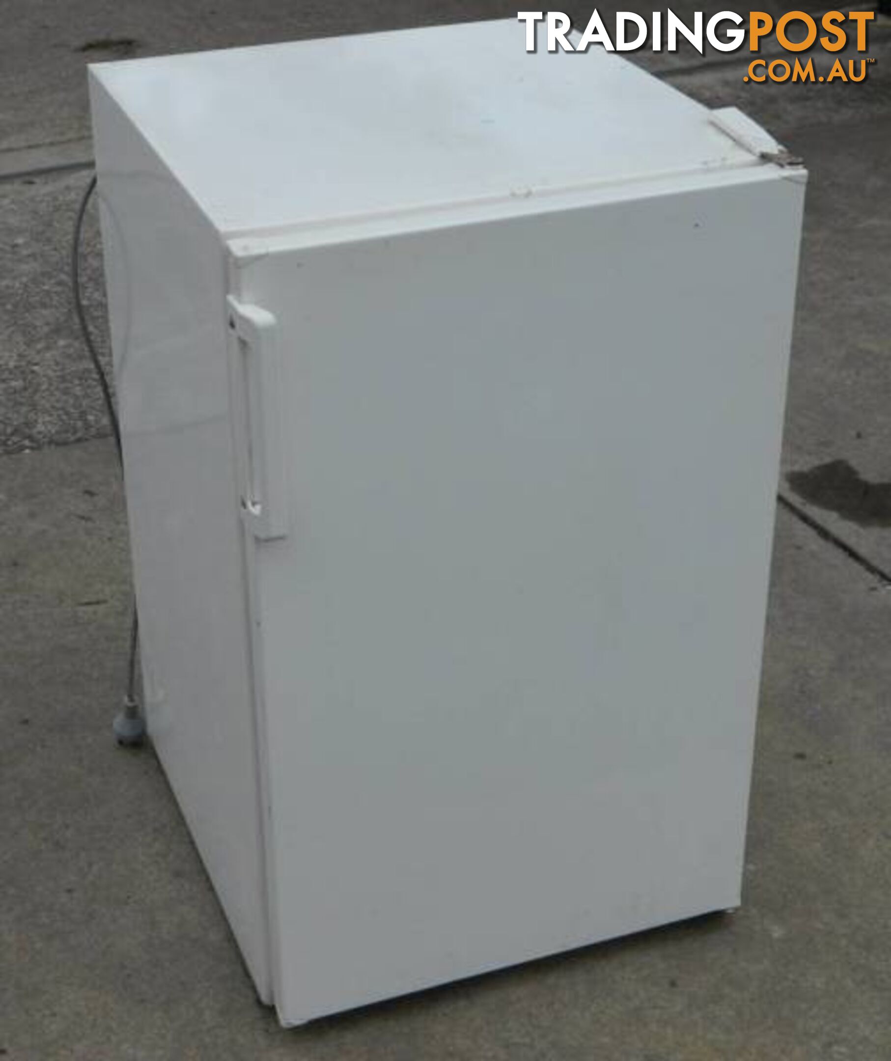 White Bar Fridge, Great Working Condition