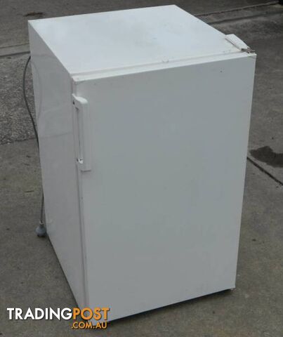 White Bar Fridge, Great Working Condition