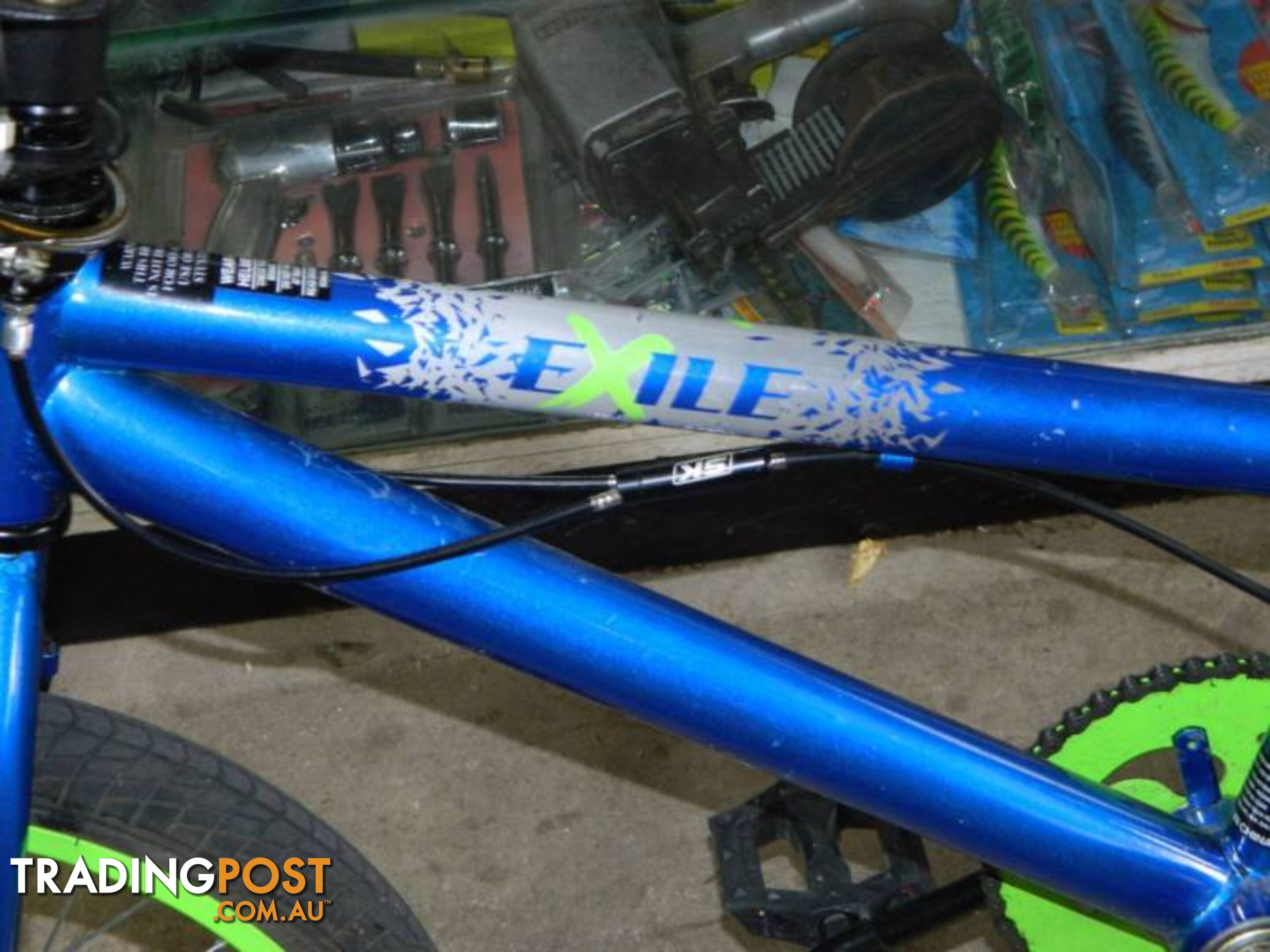 Amazing blue Exile BMX Bicycle