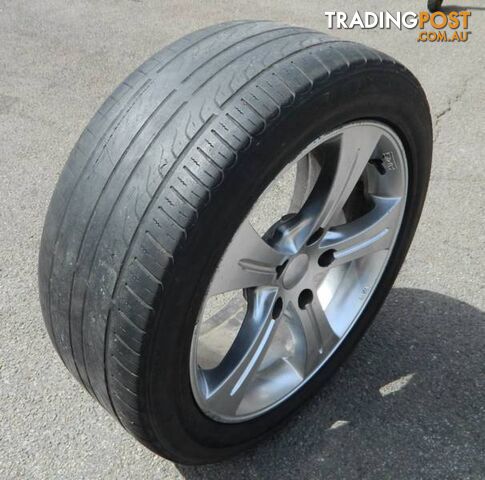 Set Of 4 5x120 17"Mercedes AMG Alloy Rims with Tyres !!! - photo 2 of 4