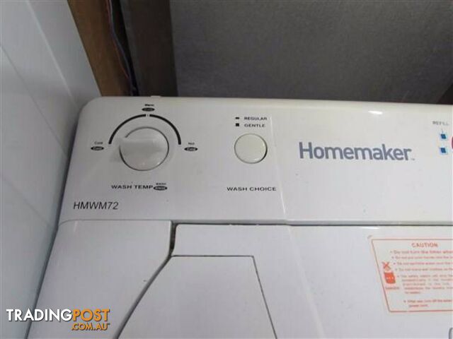 Quality Homemaker HMWM72 7kg Top Loader Washing Machine !!!