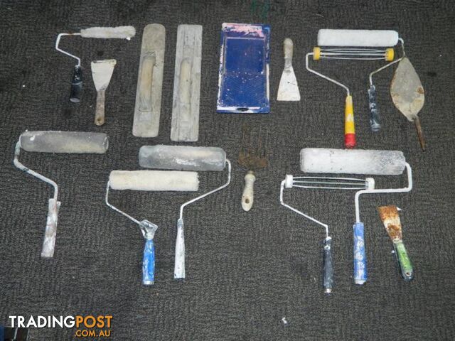 Lot of 16 - Painting and Hand Tools
