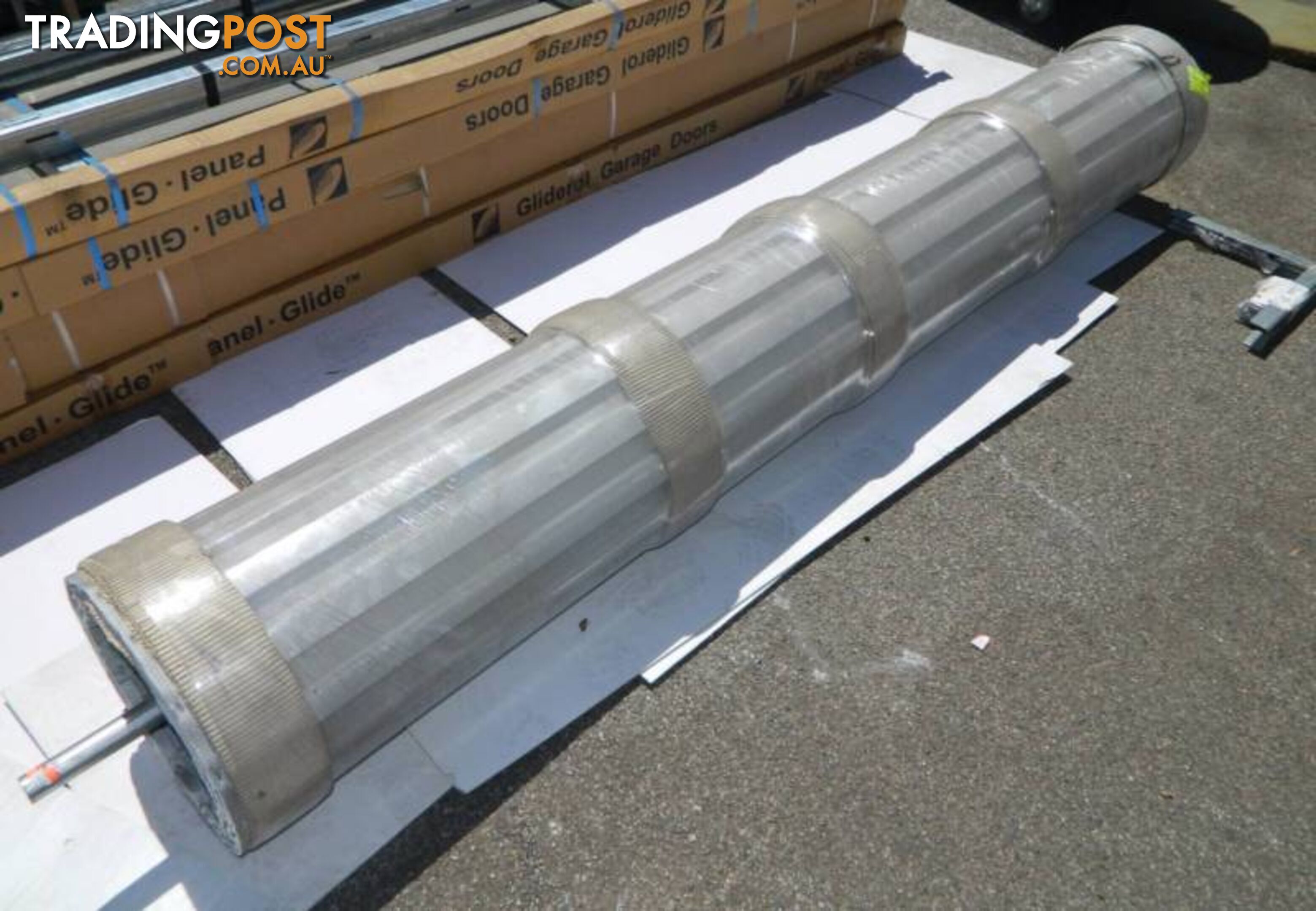 2550(w) x 2100(h) Colorbond Shale Grey Roller Door