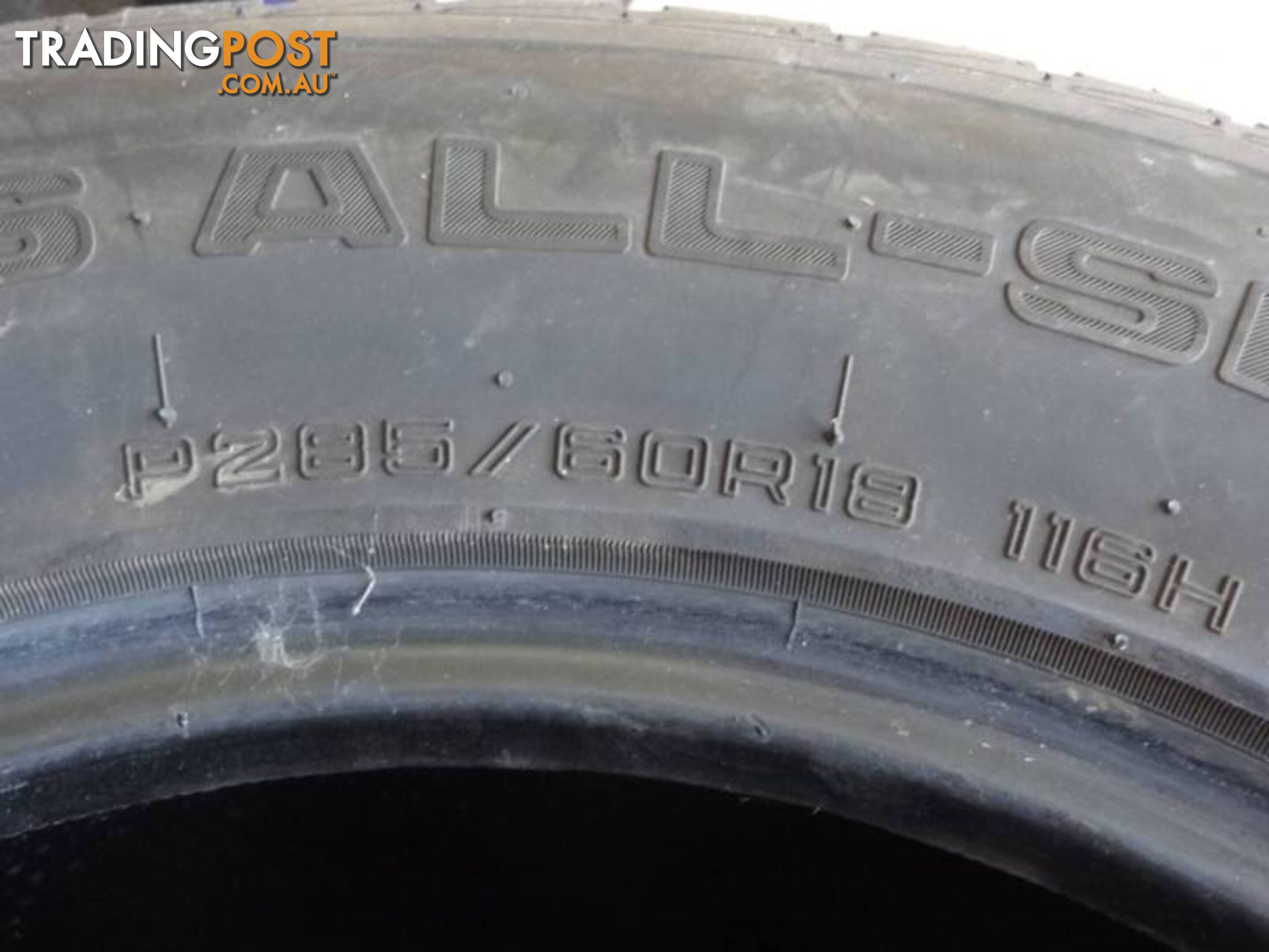 Set of 3 Nankang Performance H/P 18" 285/60R18 Tyres