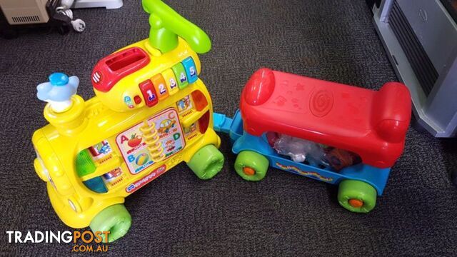 Fisher Price Ballcano & Vtech Train both in exc cond Quality toys - photo 3 of 4