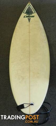 1.8m Cutloose Surfboard hand made by Jeff Hardick - photo 3 of 5