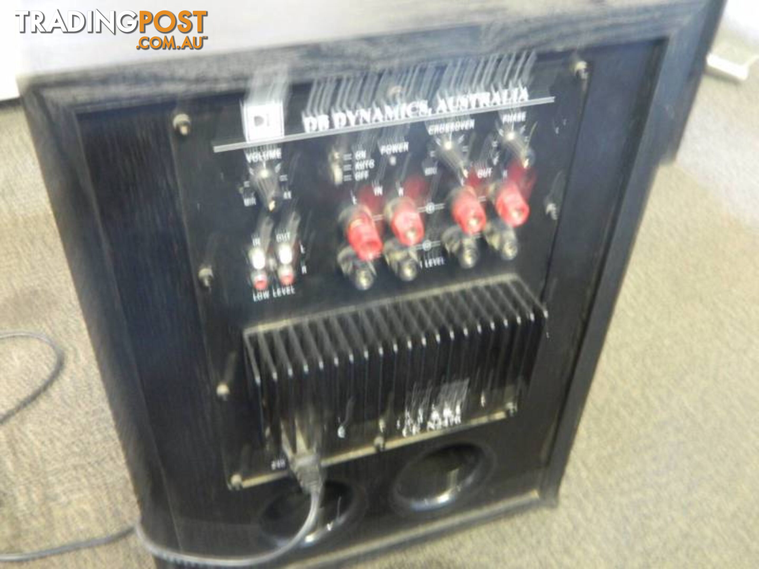 DB Dynamics Series 2 Powered Subwoofer Amplifier