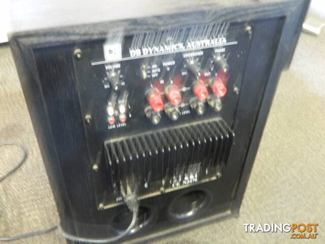 DB Dynamics Series 2 Powered Subwoofer Amplifier