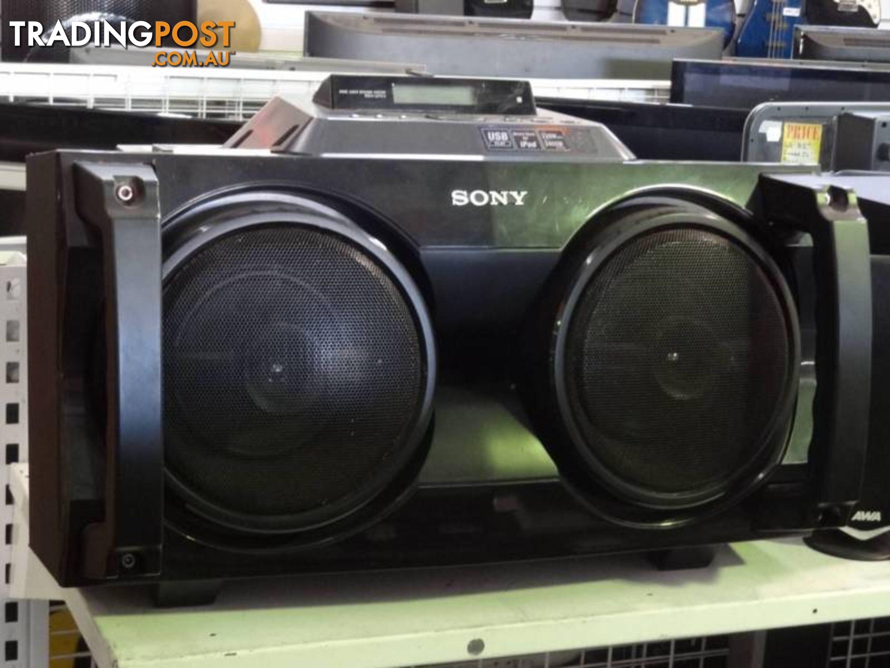 HUGE Sony RDH-GTK1I Home Audio iPod Dock Stereo