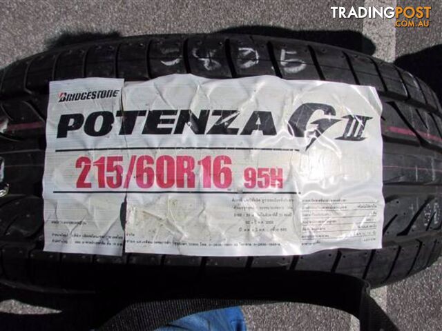 Bridgestone Potenza G III 215/60R16 Single Tyre Brand New !!!