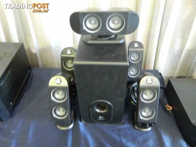 Logitech 5.1 Computer surround sound speaker system - photo 2 of 2