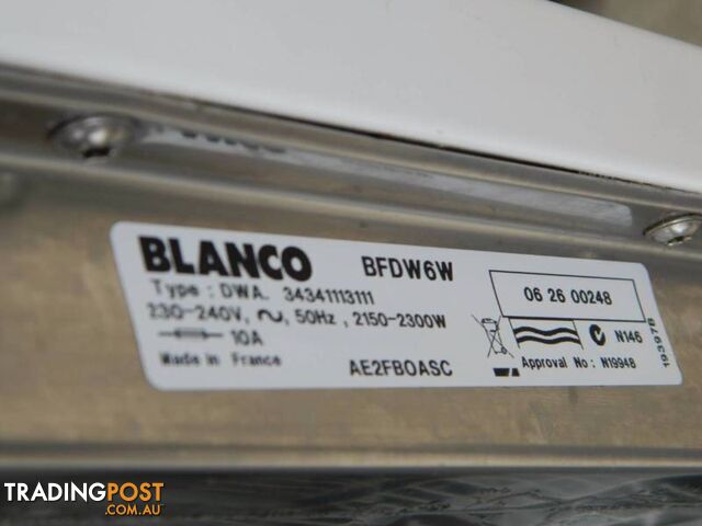 Stylish Blanco BFD6W6 Semi Integrated Dishwasher