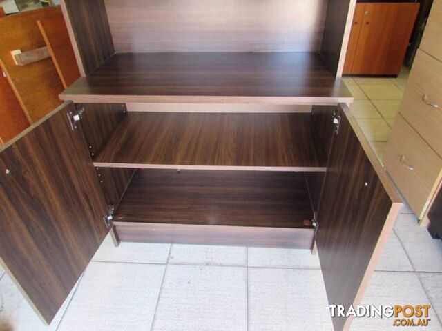 RETRO WOODEN CUPBOARD WITH GLASS DISPLAY DOORS !!! - photo 5 of 5