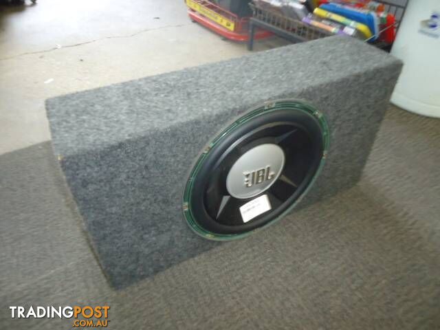 AMAZING JBL 12" SUBWOOFER IN BOX