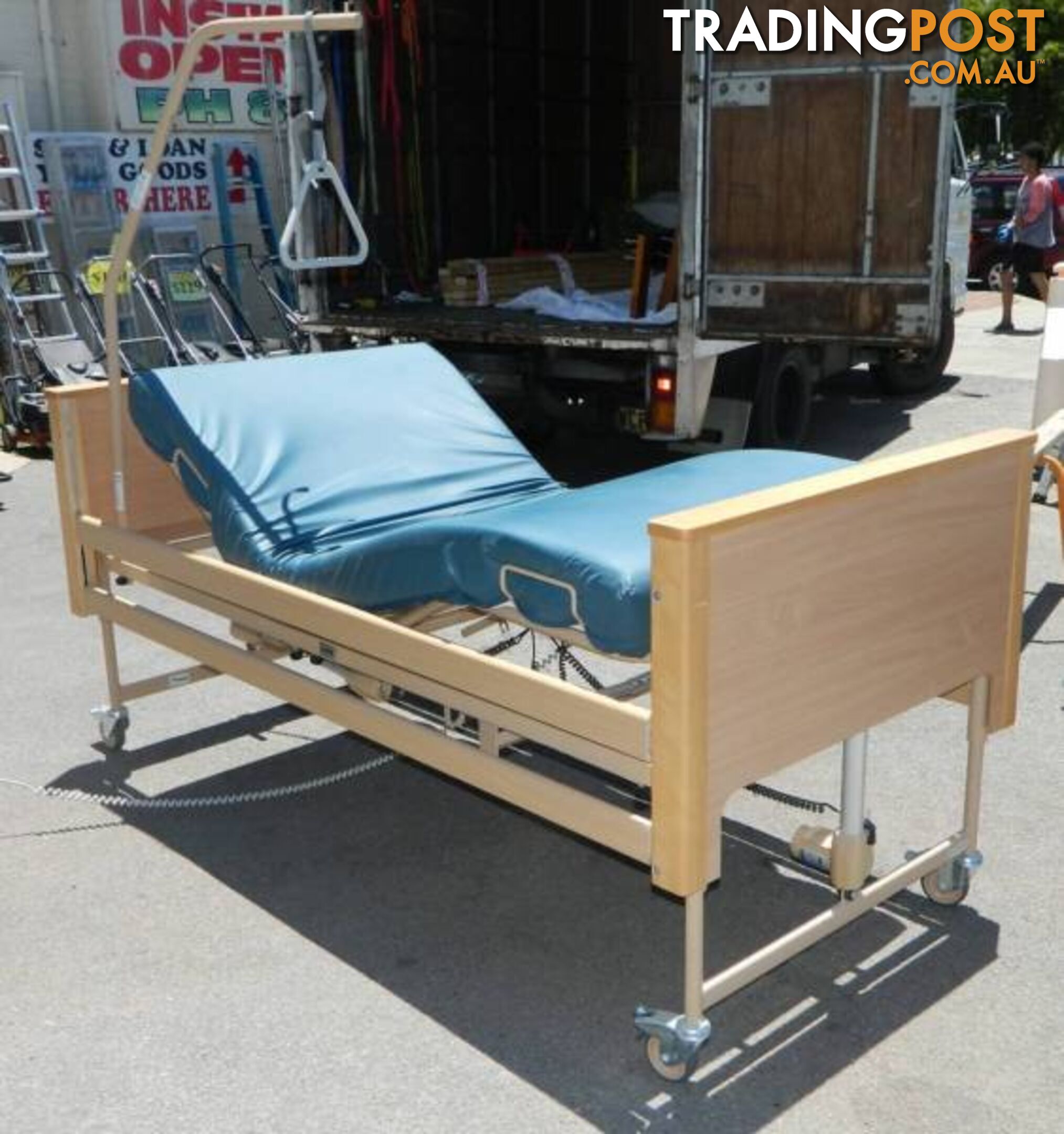 Linak 4 Setting Adjustable Electric Hospital Bed and Matress !