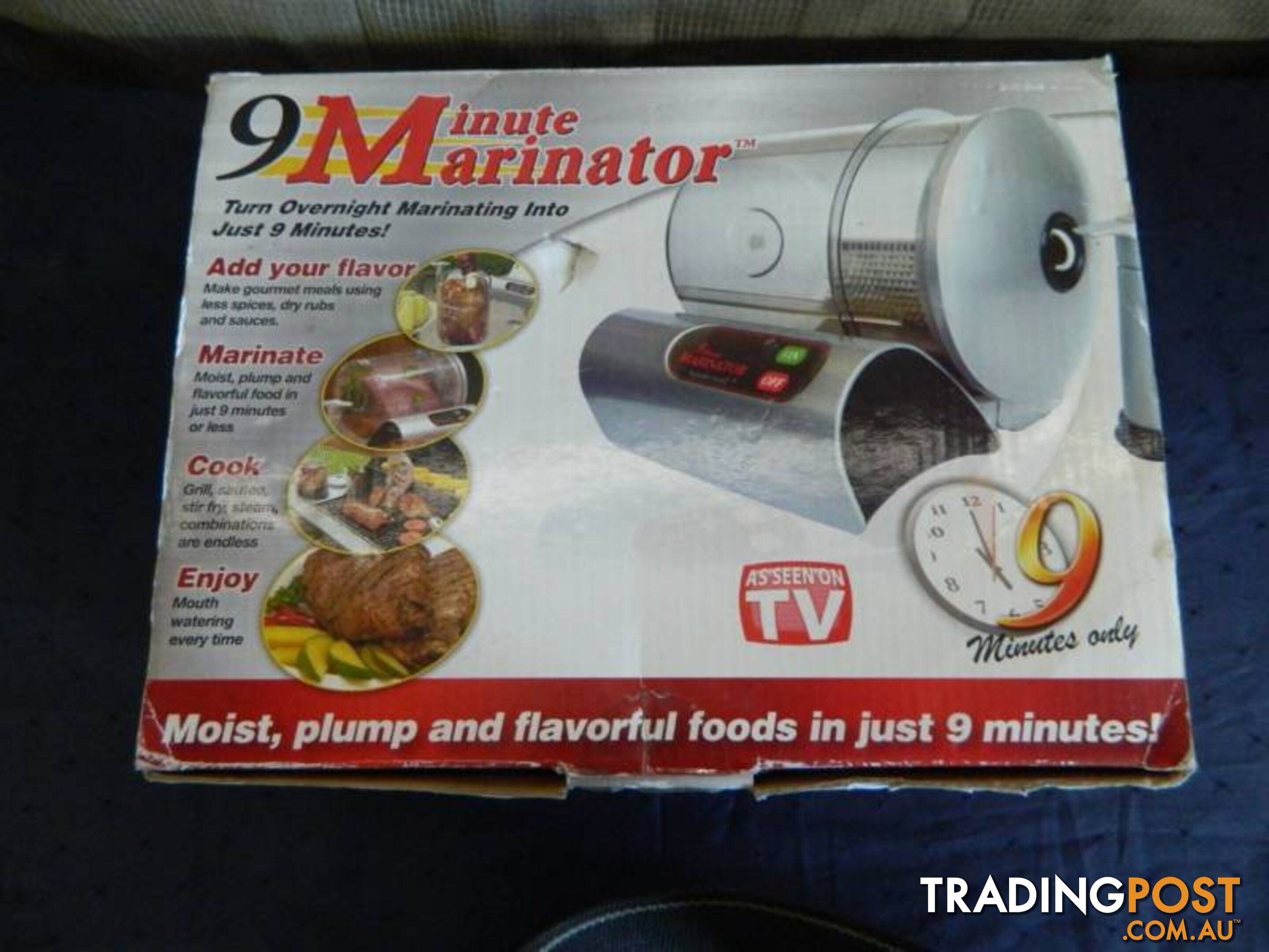 9 Minute Marinator in box !!!