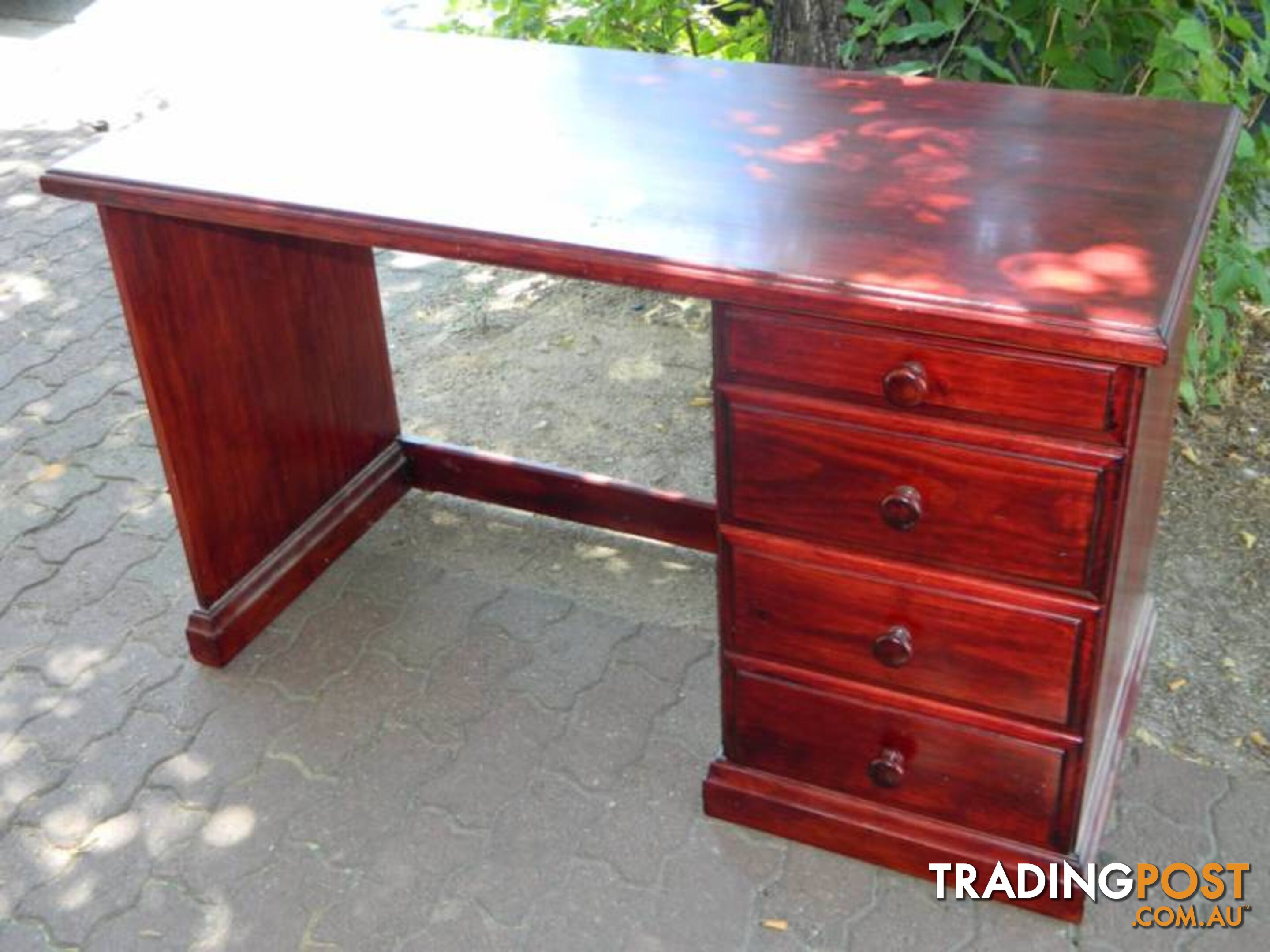 Lovely Solid Wood Study / Office Desk with Drawers