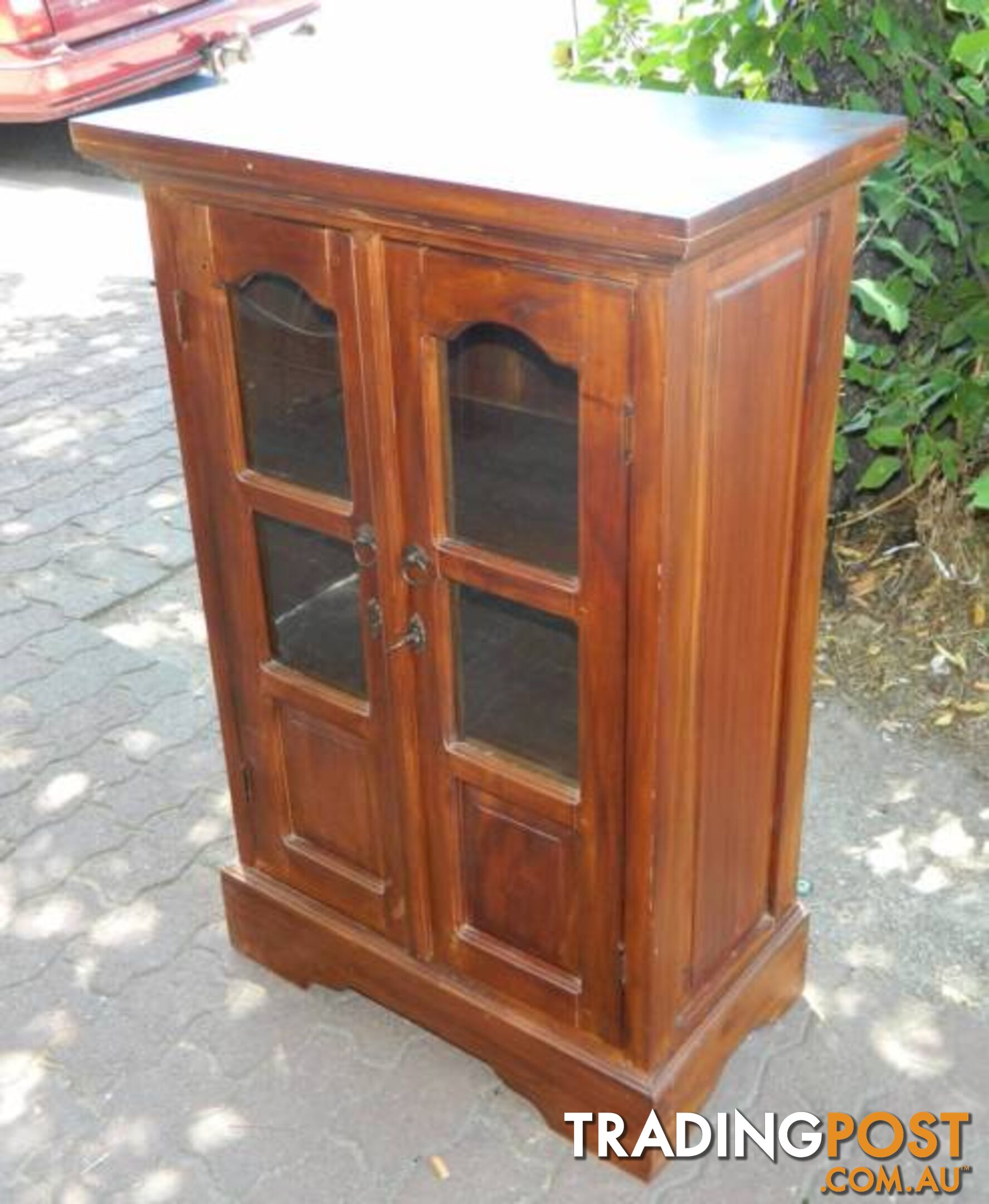 Lovely Wooden Glass Display Cabinet