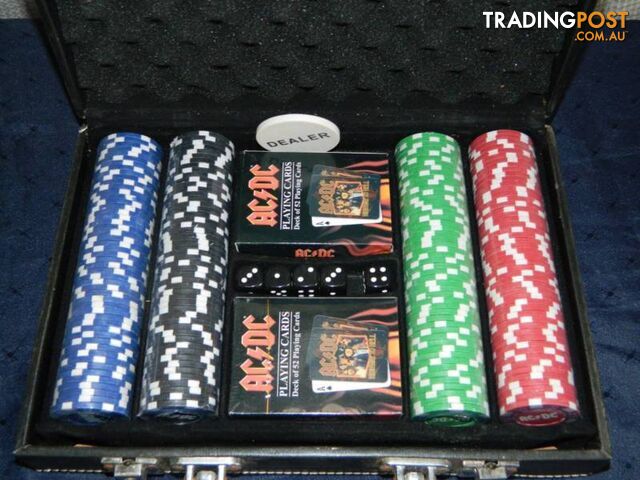 Collectible ACDC Poker Set !!!