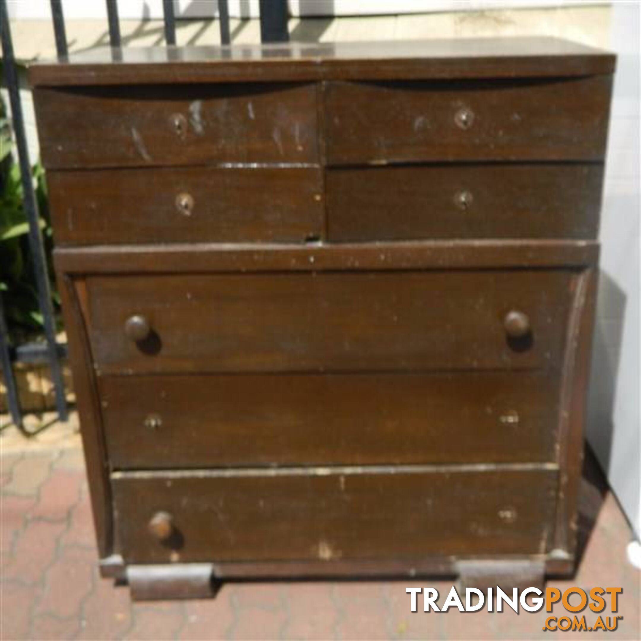 7 Drawer Solid Wooden Tallboy !!!