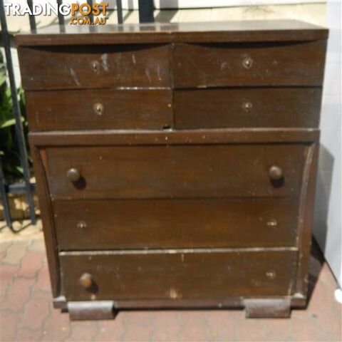 7 Drawer Solid Wooden Tallboy !!!