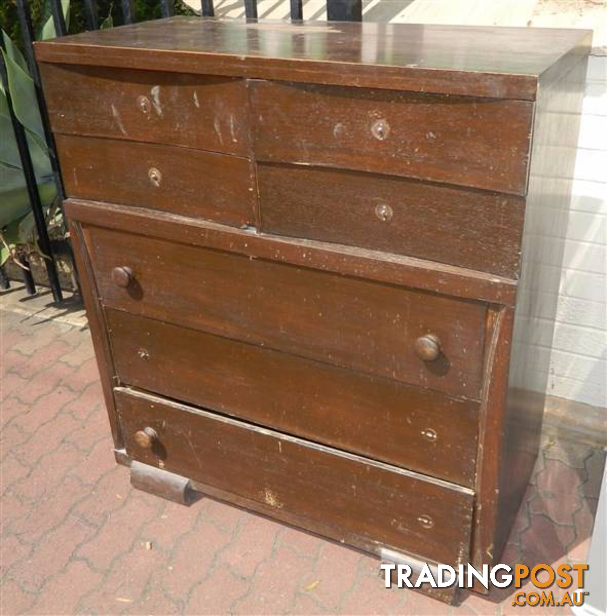 7 Drawer Solid Wooden Tallboy !!!