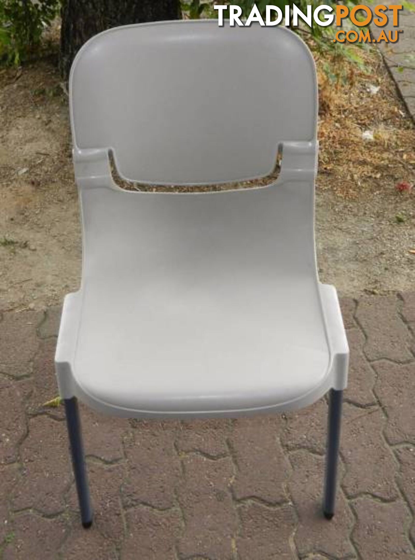 Sturdy Sebel Plastic Stackable Chairs x7 Great for parties