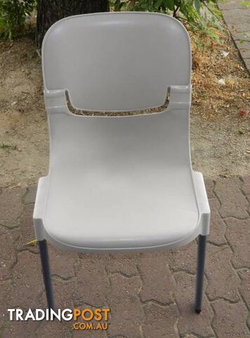 Sturdy Sebel Plastic Stackable Chairs x7 Great for parties