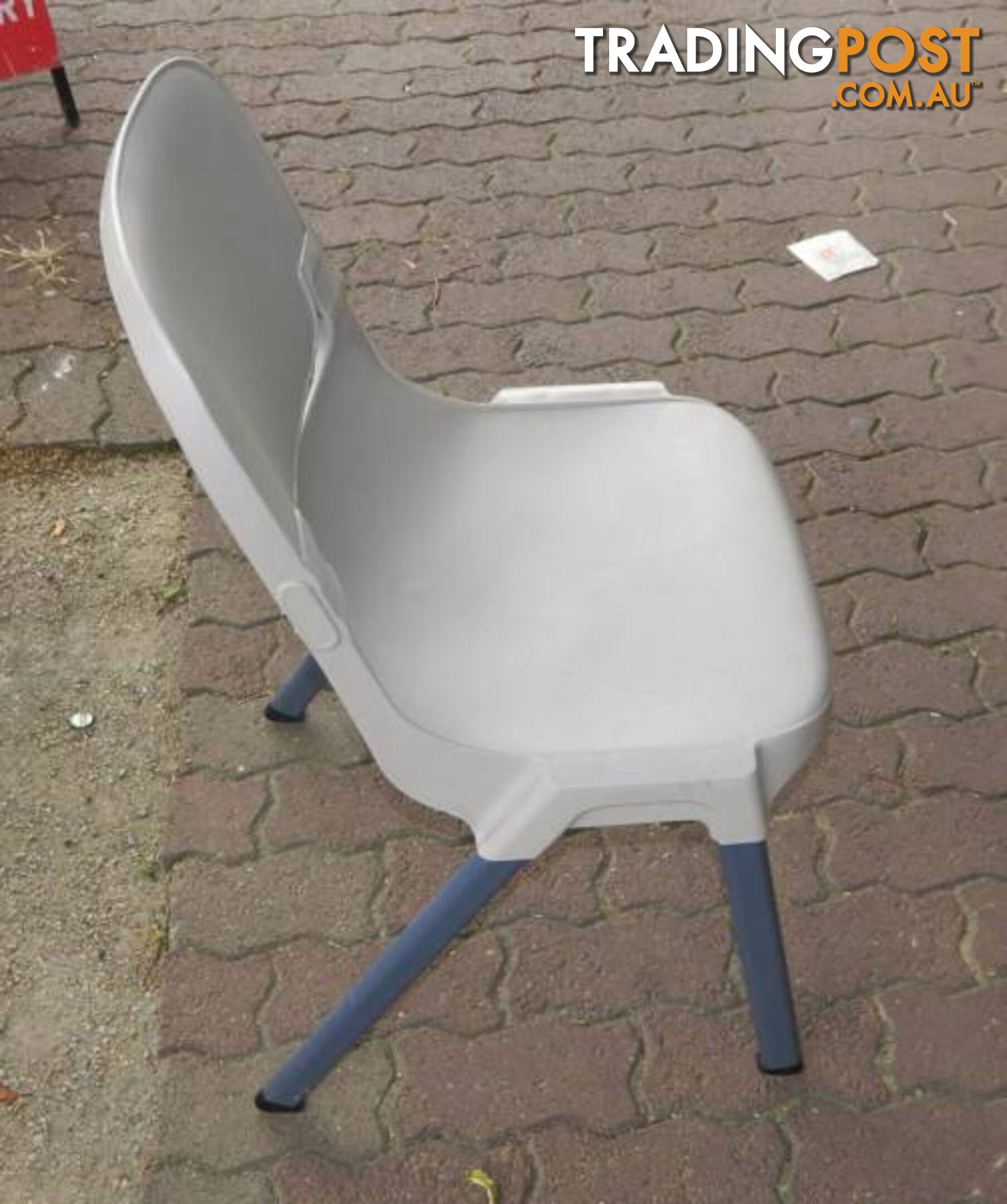 Sturdy Sebel Plastic Stackable Chairs x7 Great for parties