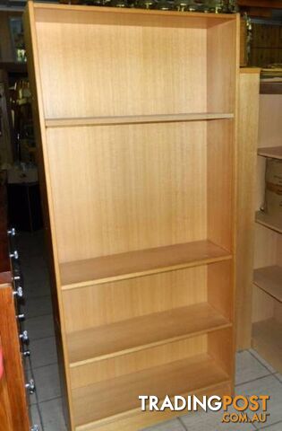 Huge Solid Wood Look Adjustable Office / Home Bookshelf - photo 2 of 2