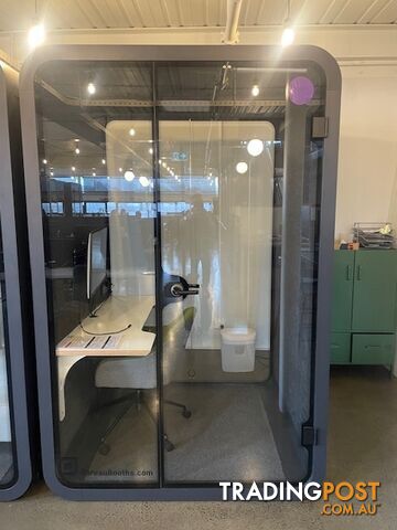 11 x Office Booths from Bureau Booths (varying price per booth starting at $5,600)