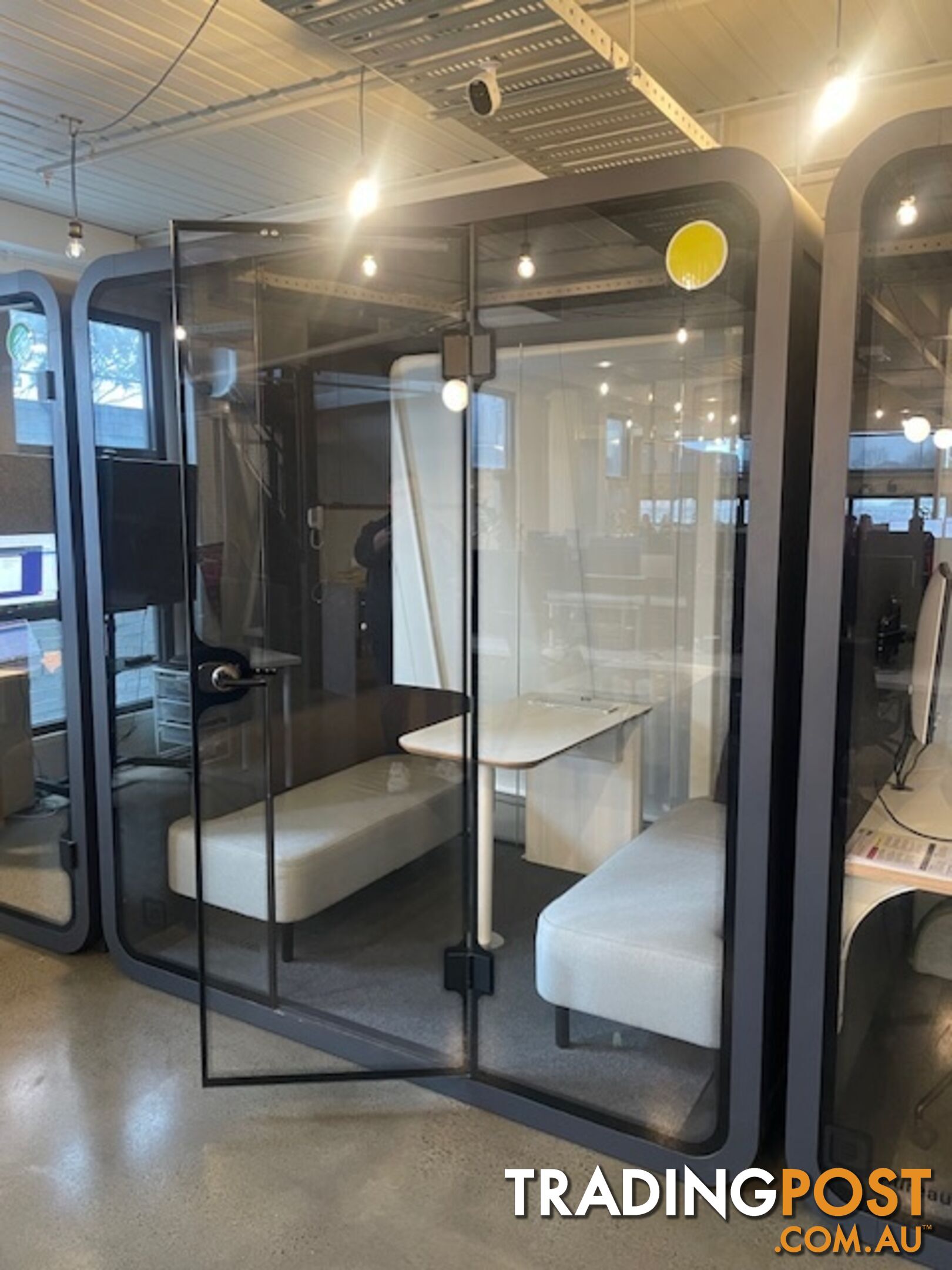 11 x Office Booths from Bureau Booths (varying price per booth starting at $5,600)