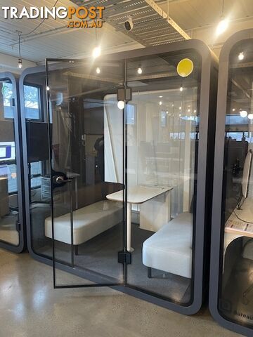 11 x Office Booths from Bureau Booths (varying price per booth starting at $5,600)