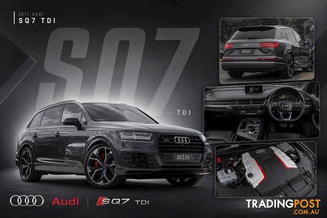 2017 AUDI SQ7 TDI TIPTRONIC QUATTRO 4M MY17 WAGON