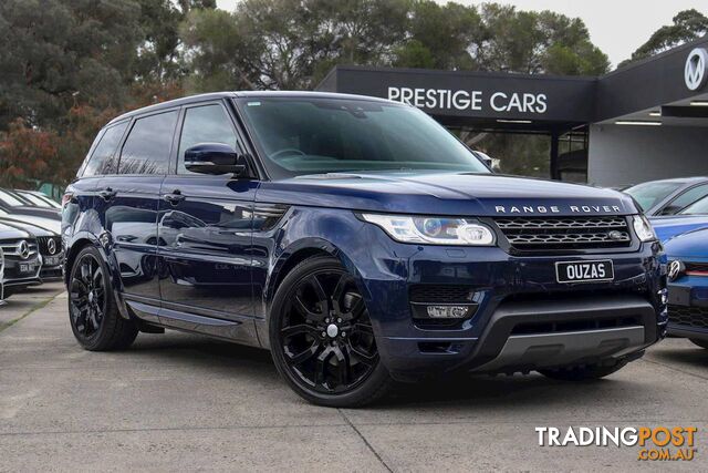 2017 LAND ROVER RANGE ROVER SPORT SE L494 17MY WAGON