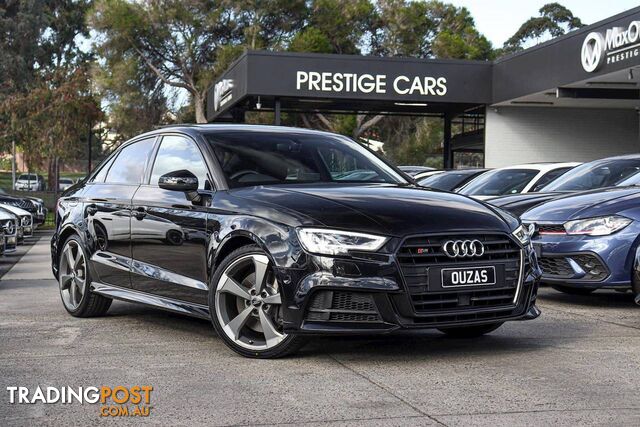 2018 AUDI S3 BLACK EDITION S TRONIC QUATTRO 8V MY18 SEDAN