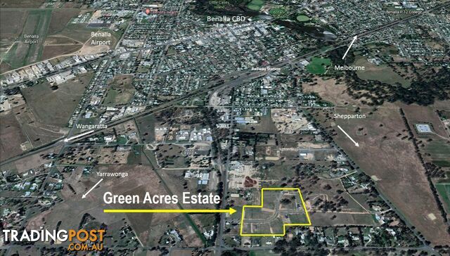 - Green Acres - via Racecourse Road BENALLA VIC 3672