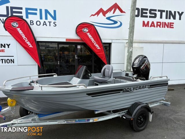 2025 POLYCRAFT 4.10 CHALLENGER SIDE CONSOLE BOAT 410